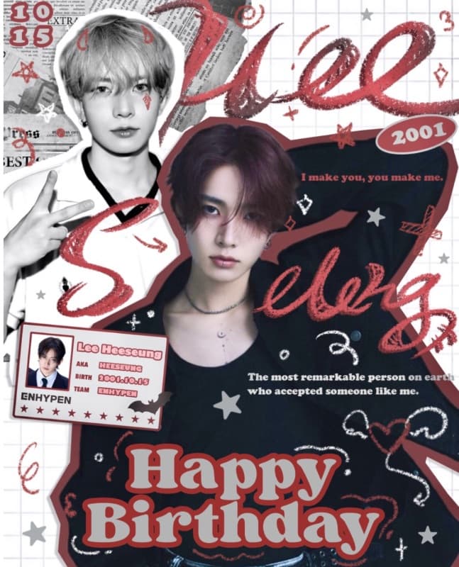 HEESEUNG BIRTHDAY CAFE EVENT