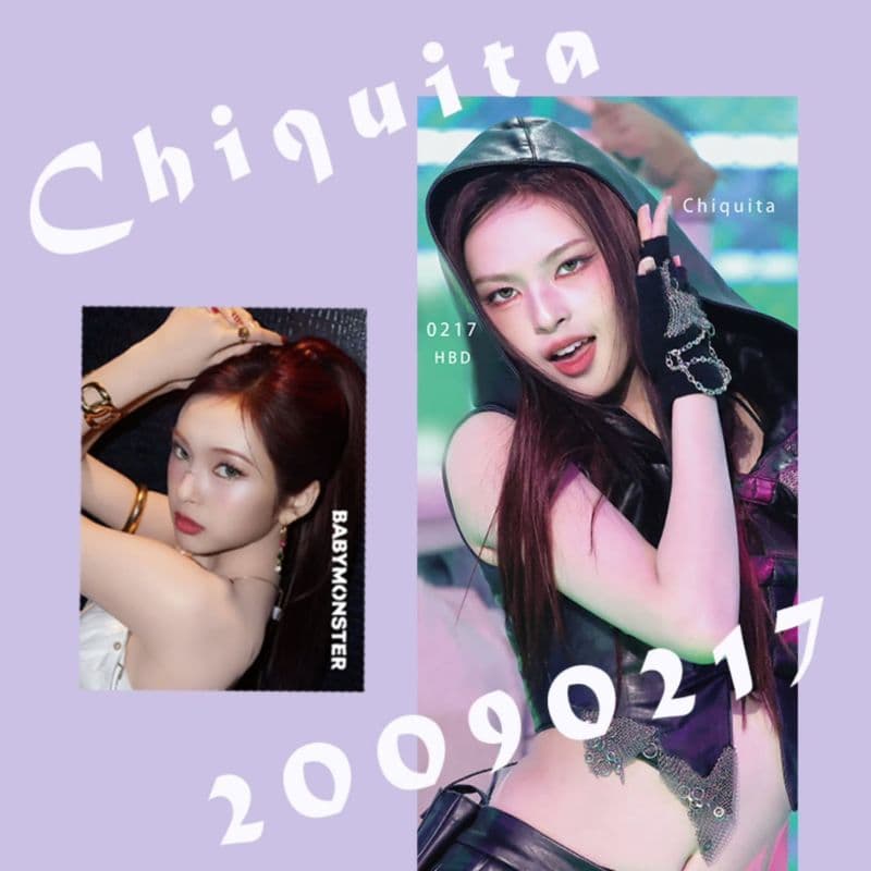 【2026 #BABYMONSTER #Chiquita 生日應援活動】