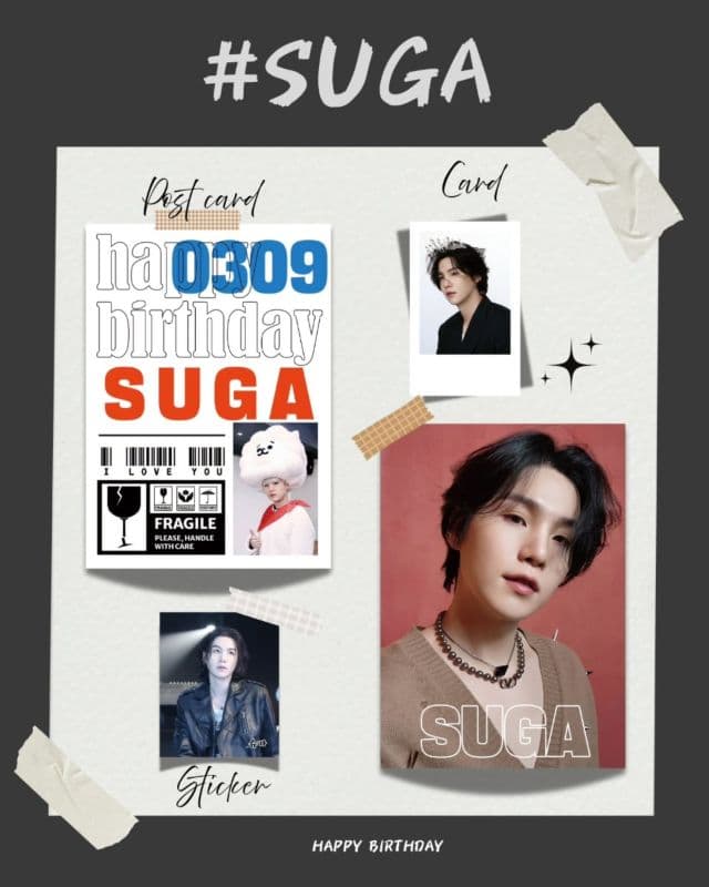 【2026 #SUGA 生日應援活動】#BTS