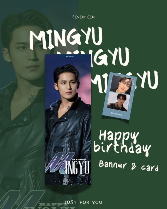 SEVENTEEN MINGYU 生日應援活動