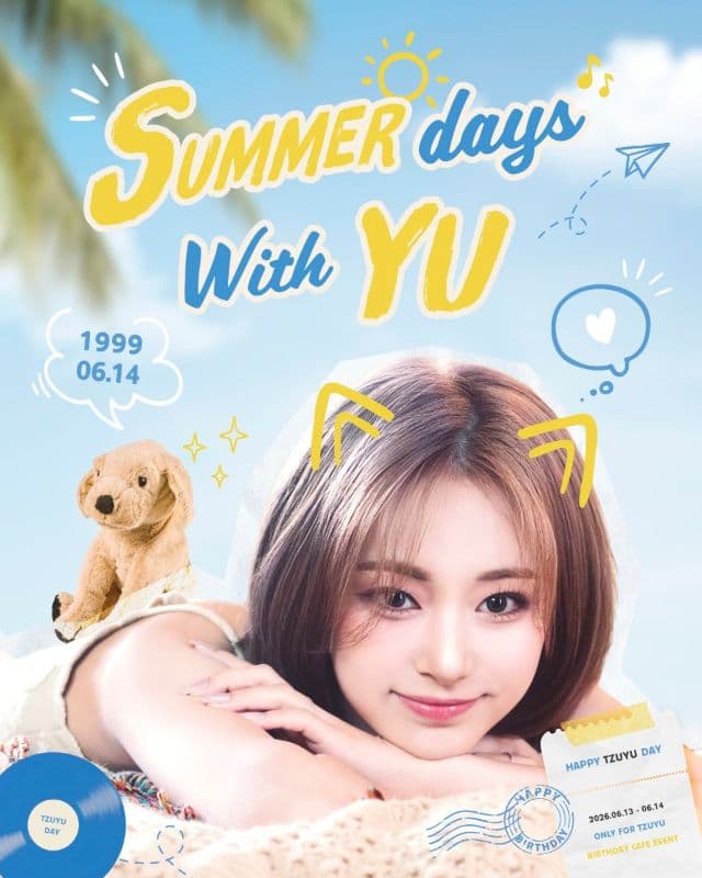 【 2026 子瑜 生日咖啡廳應援活動 】