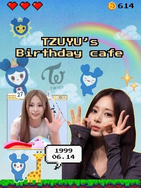 🎂HAPPY TZUYU DAY 🎂 TWICE 周子瑜生咖應援活動