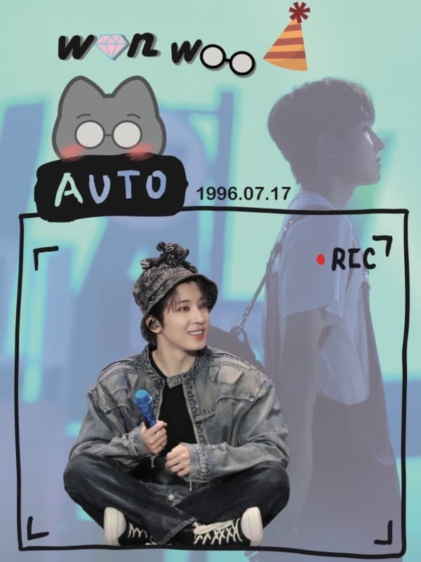 留住wonwoo30歲生日的瞬間