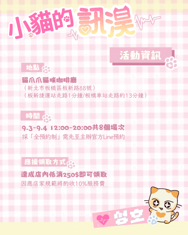 小貓的訊淏🐈⚡️